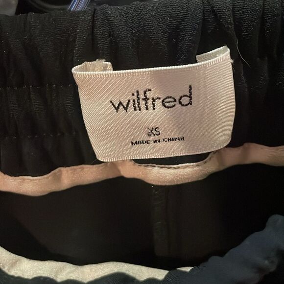 Wilfred Free Black Cropped Joggers - Picture 5 of 7